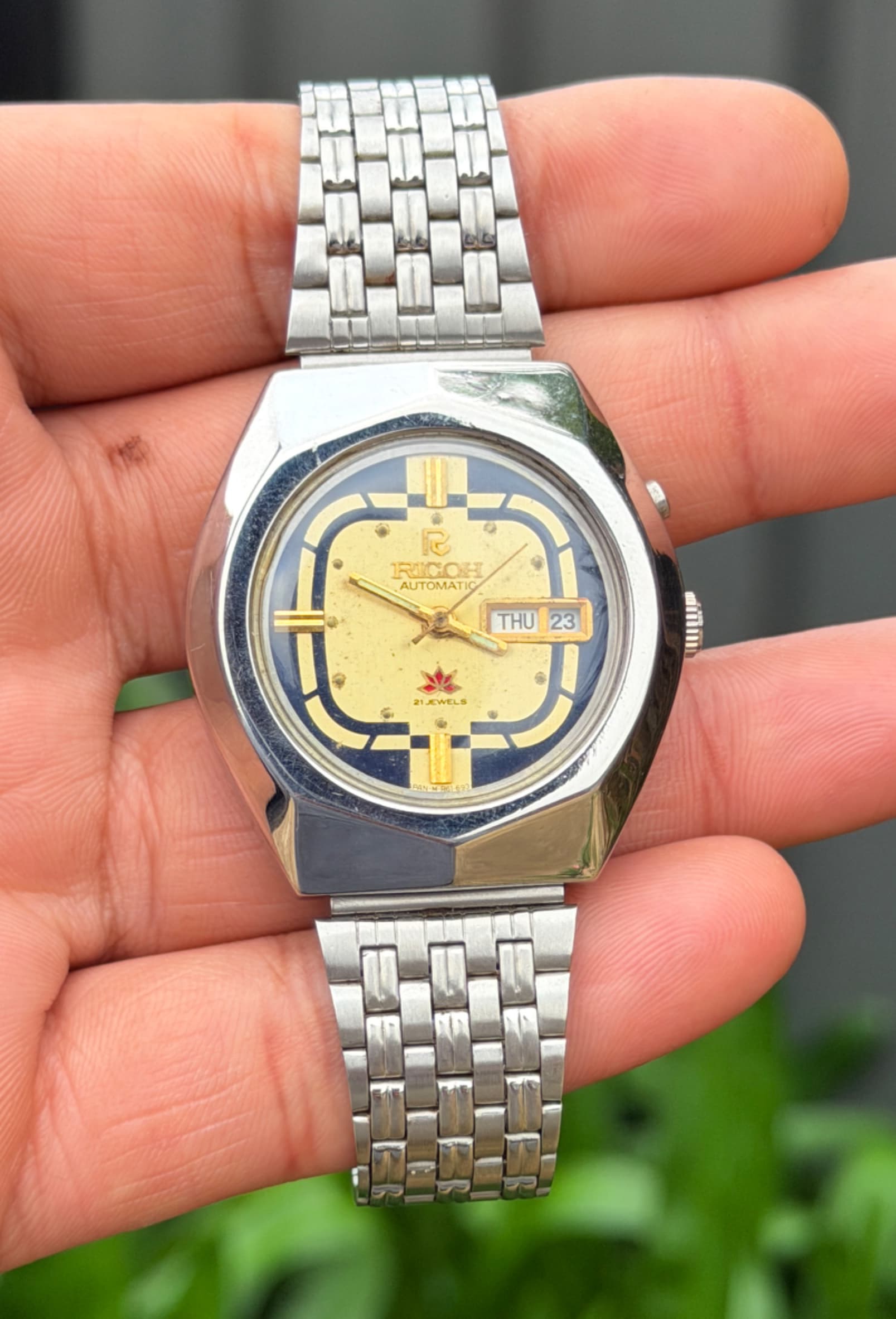Ricoh Vintage Ricoh Automatic 21 Jewels Day-Date