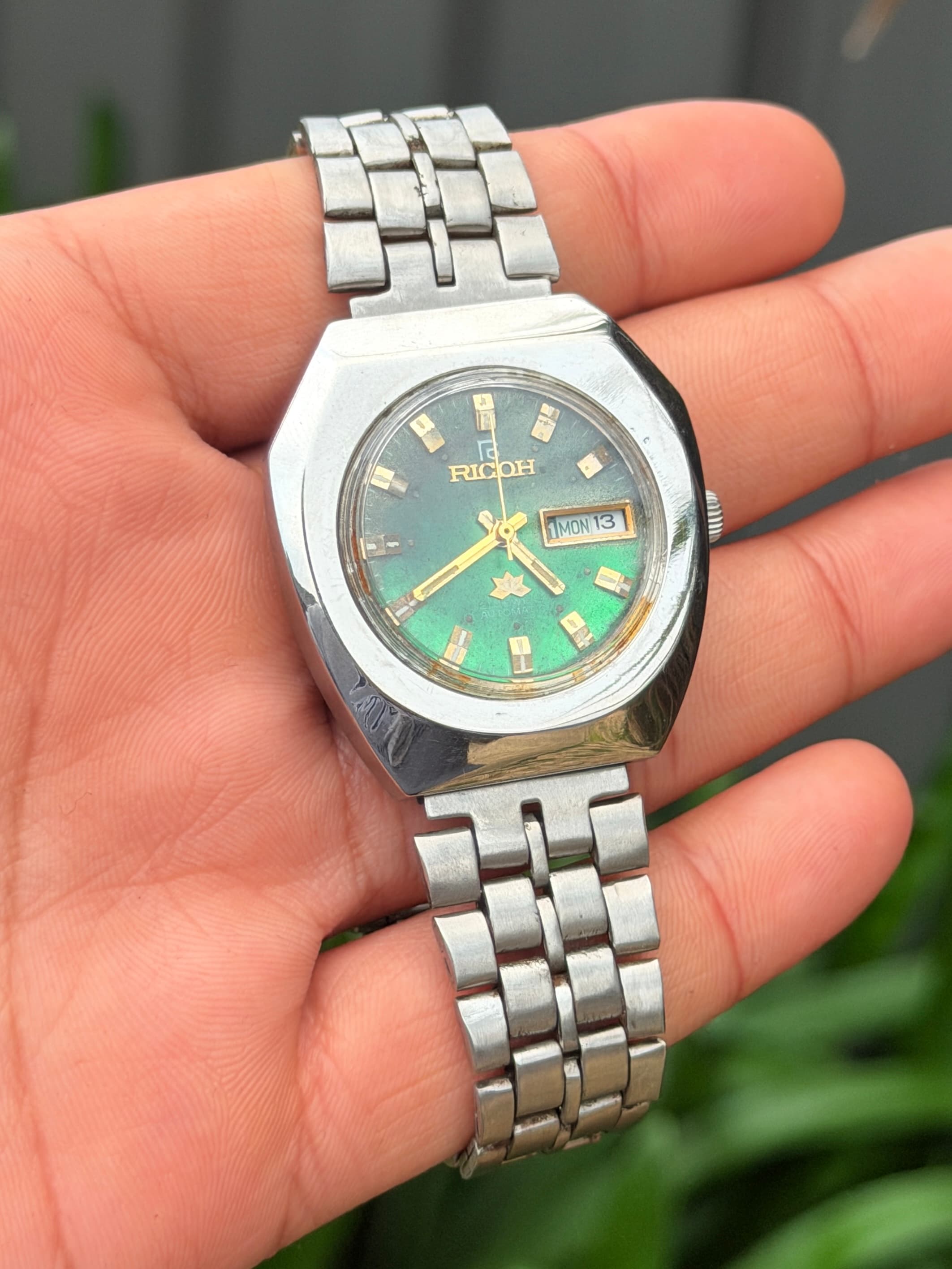 Ricoh Vintage Automatic 21 Jewels Day-Date