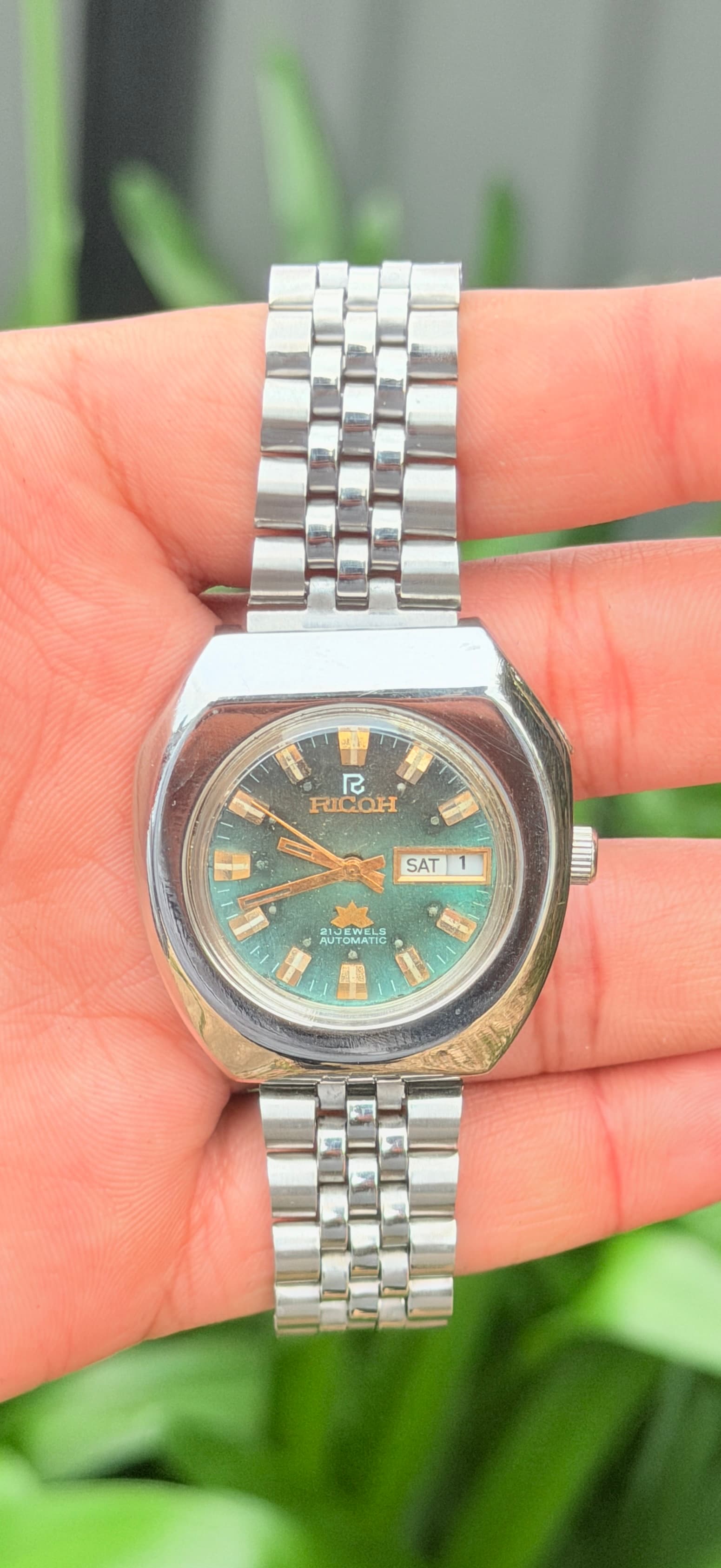 Ricoh Vintage Automatic 21 Jewels Day-Date