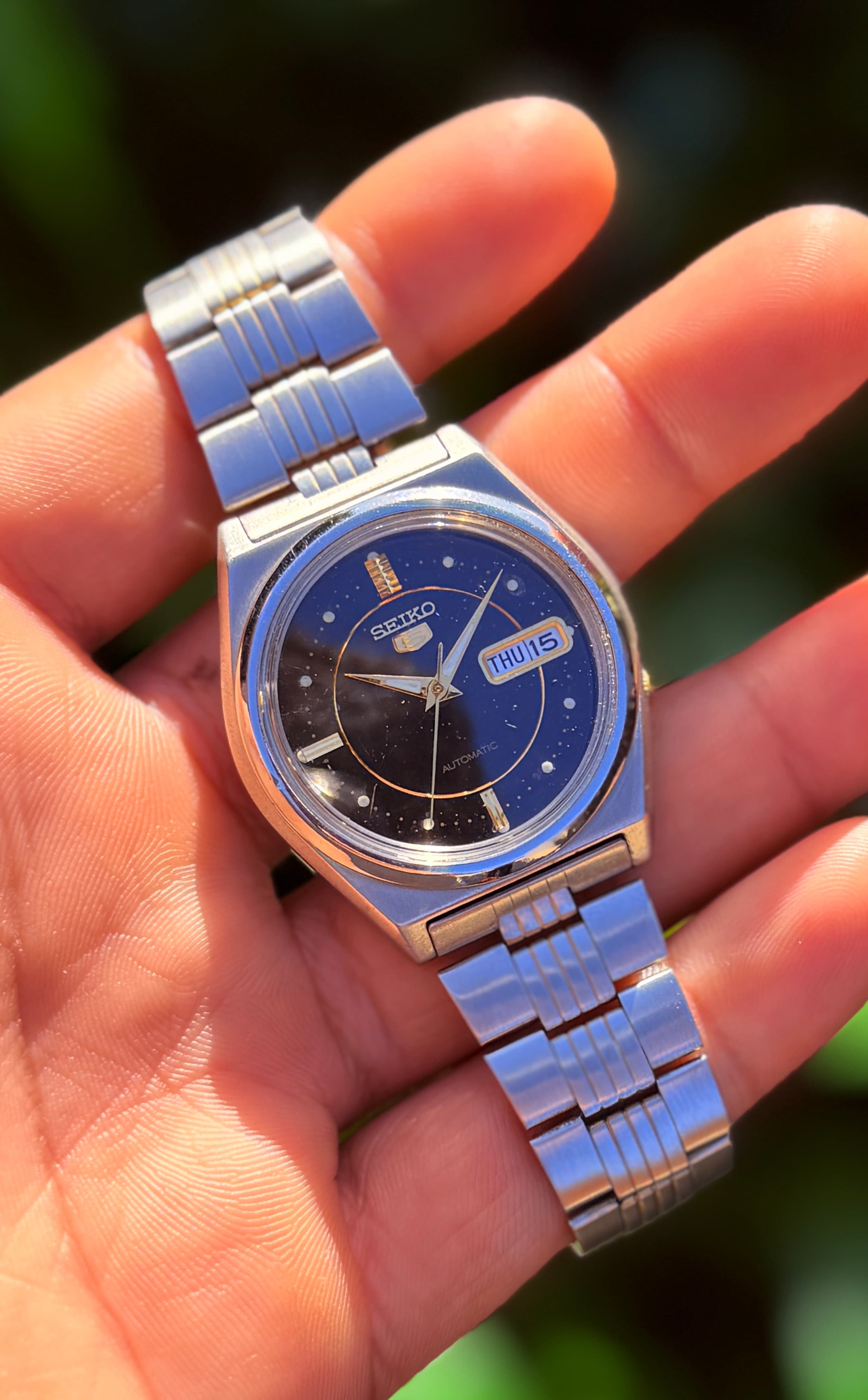 Seiko Seiko 5 Automatic Black Dial with Exhibition Caseback — photo 2