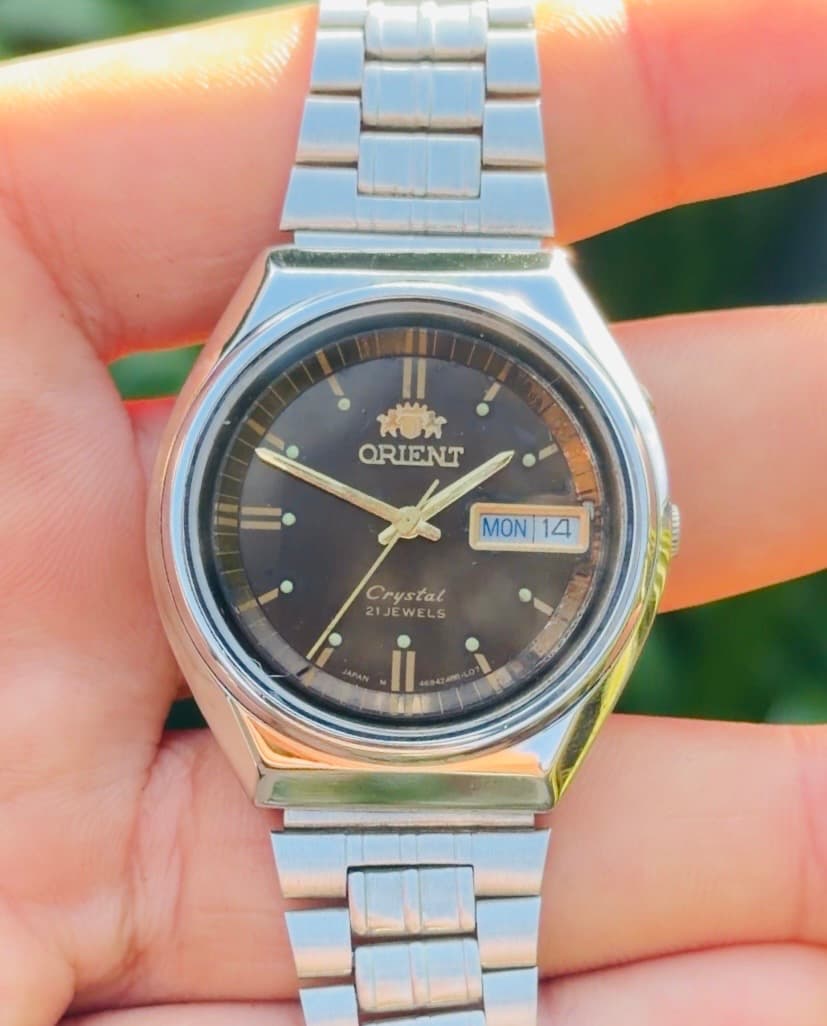 Orient Orient Crystal 21 Jewels Automatic – Brown Dial