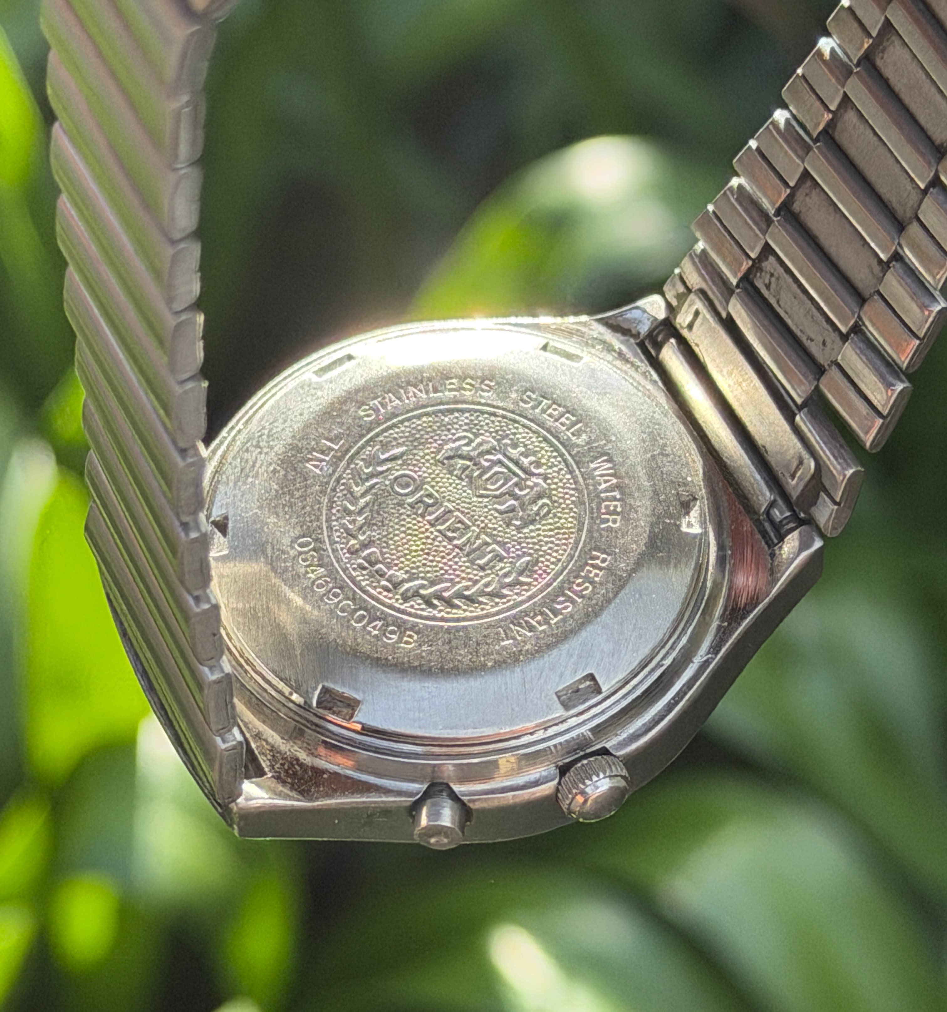 Orient Orient Tri-Star Automatic – Textured Champagne Dial — photo 4