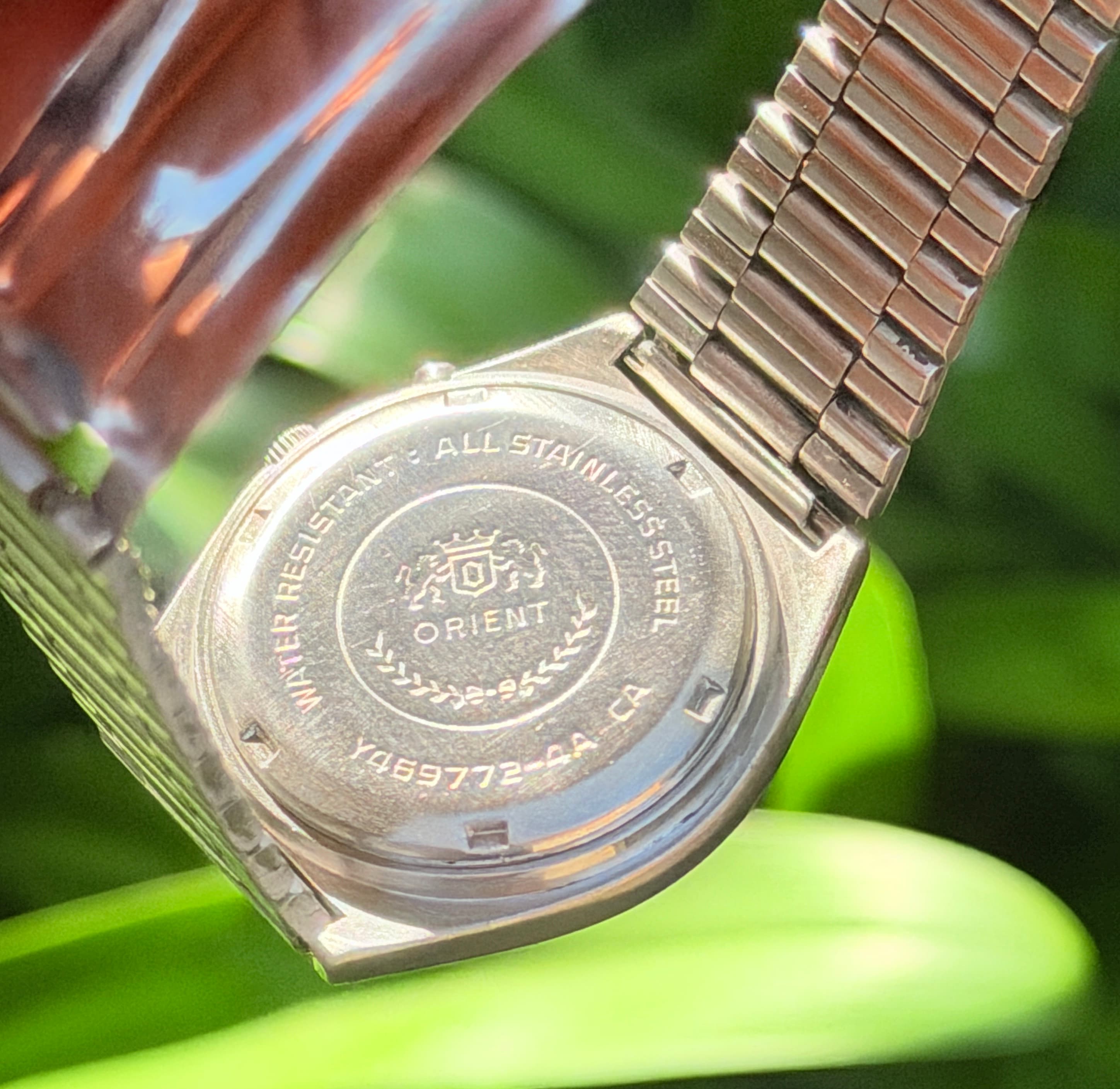 Orient Crystal Three Star 21 Jewels Automatic – Black Dial — photo 4