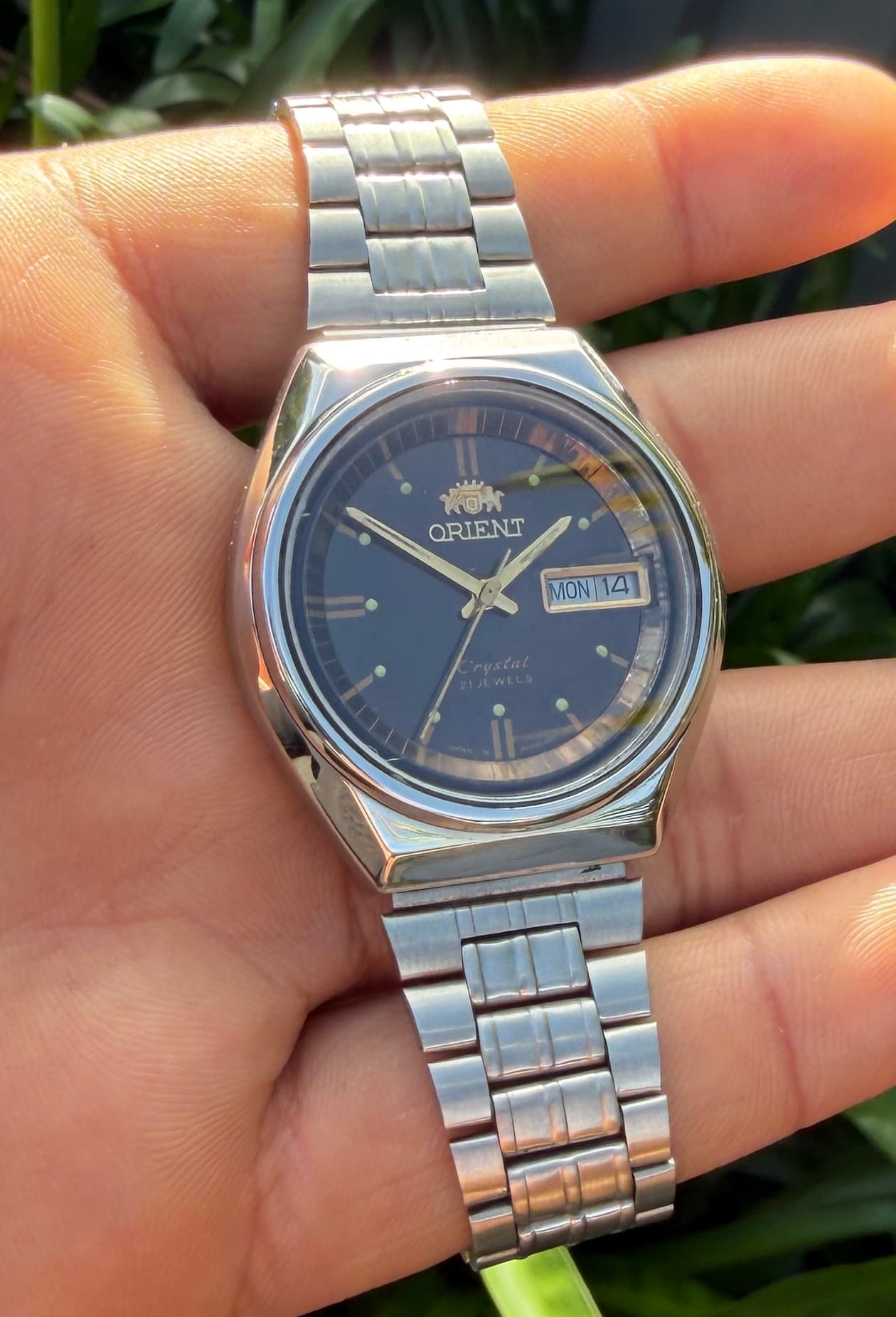Orient Orient Crystal 21 Jewels Automatic – Brown Dial — photo 3