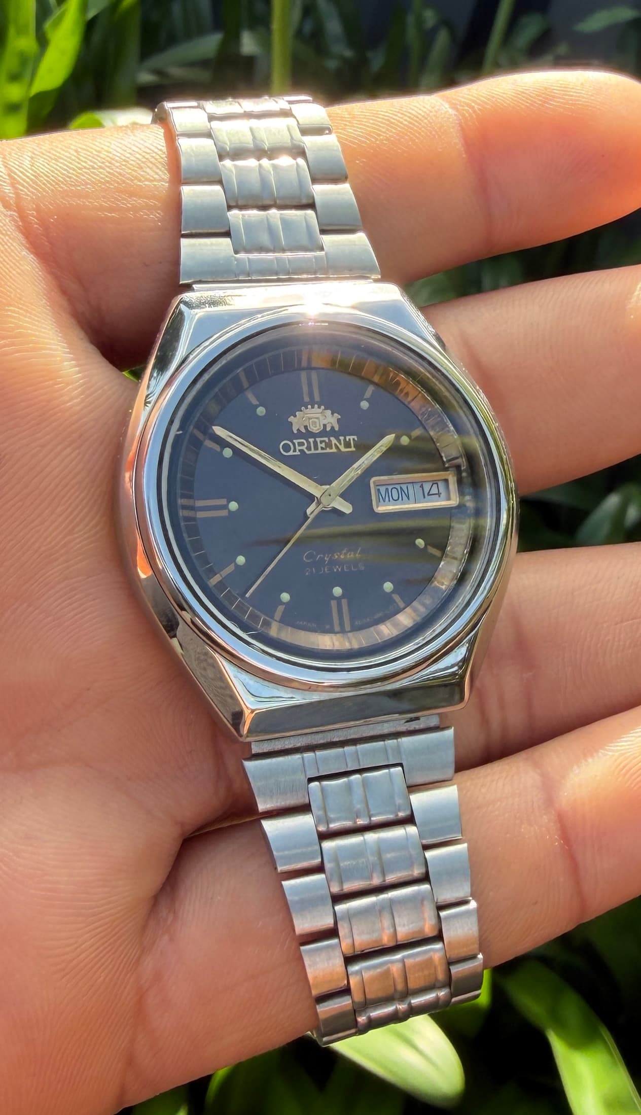 Orient Orient Crystal 21 Jewels Automatic – Brown Dial — photo 2