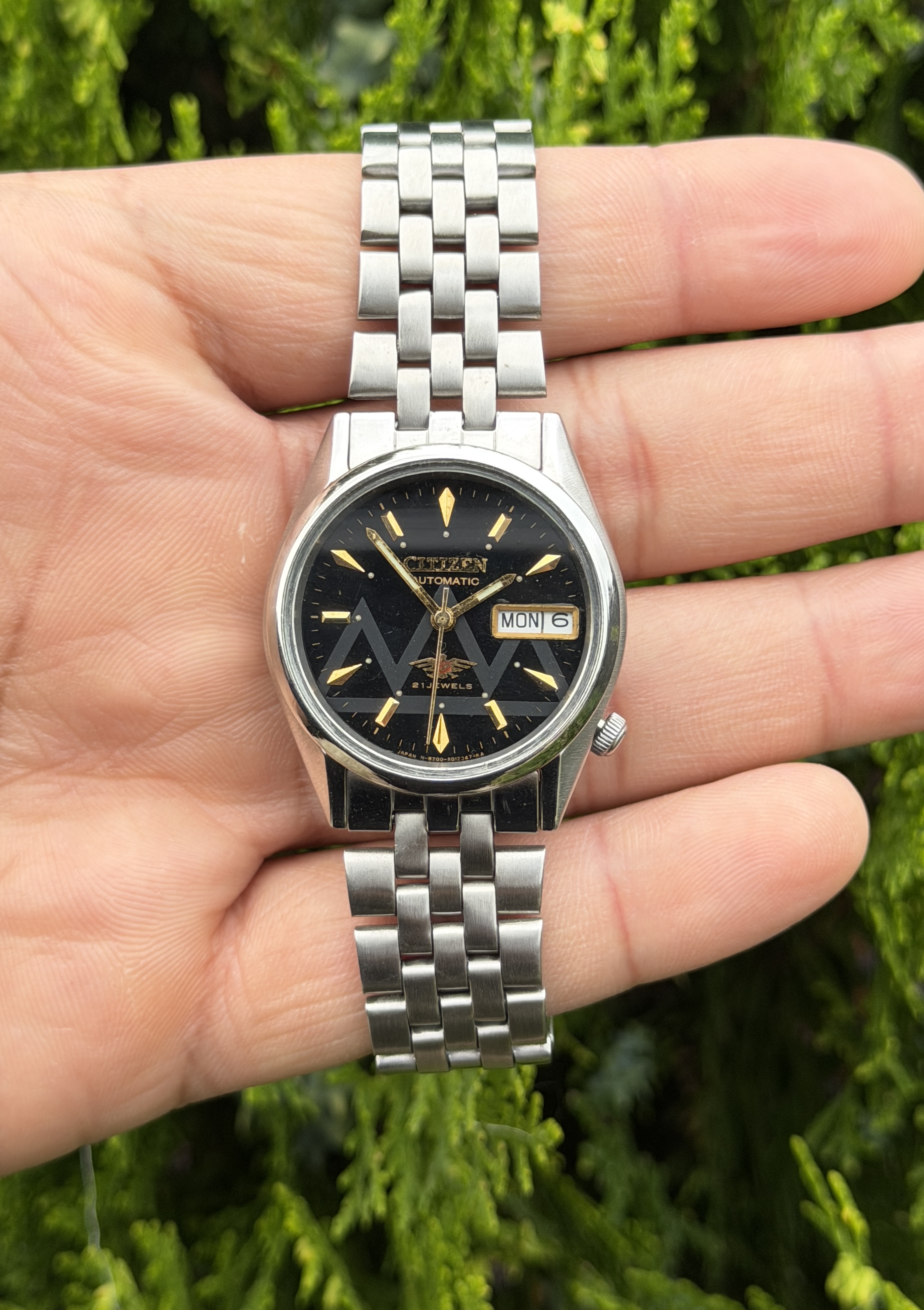 Citizen Automatic Black Dial 21 Jewels — photo 3