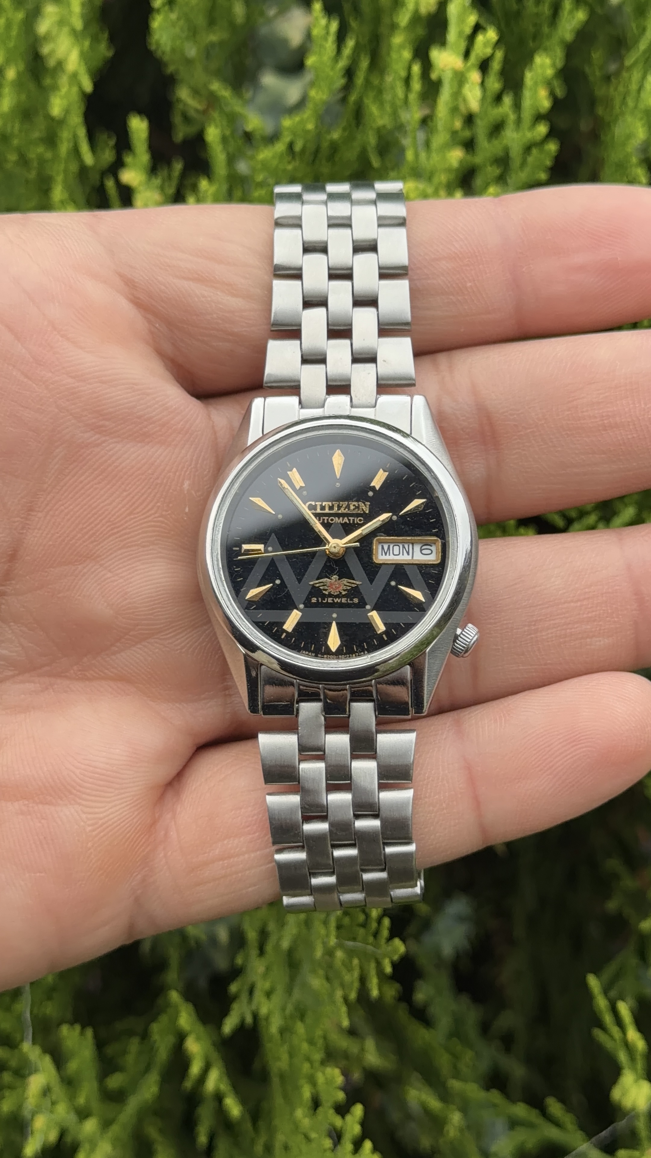 Citizen Automatic Black Dial 21 Jewels — photo 4