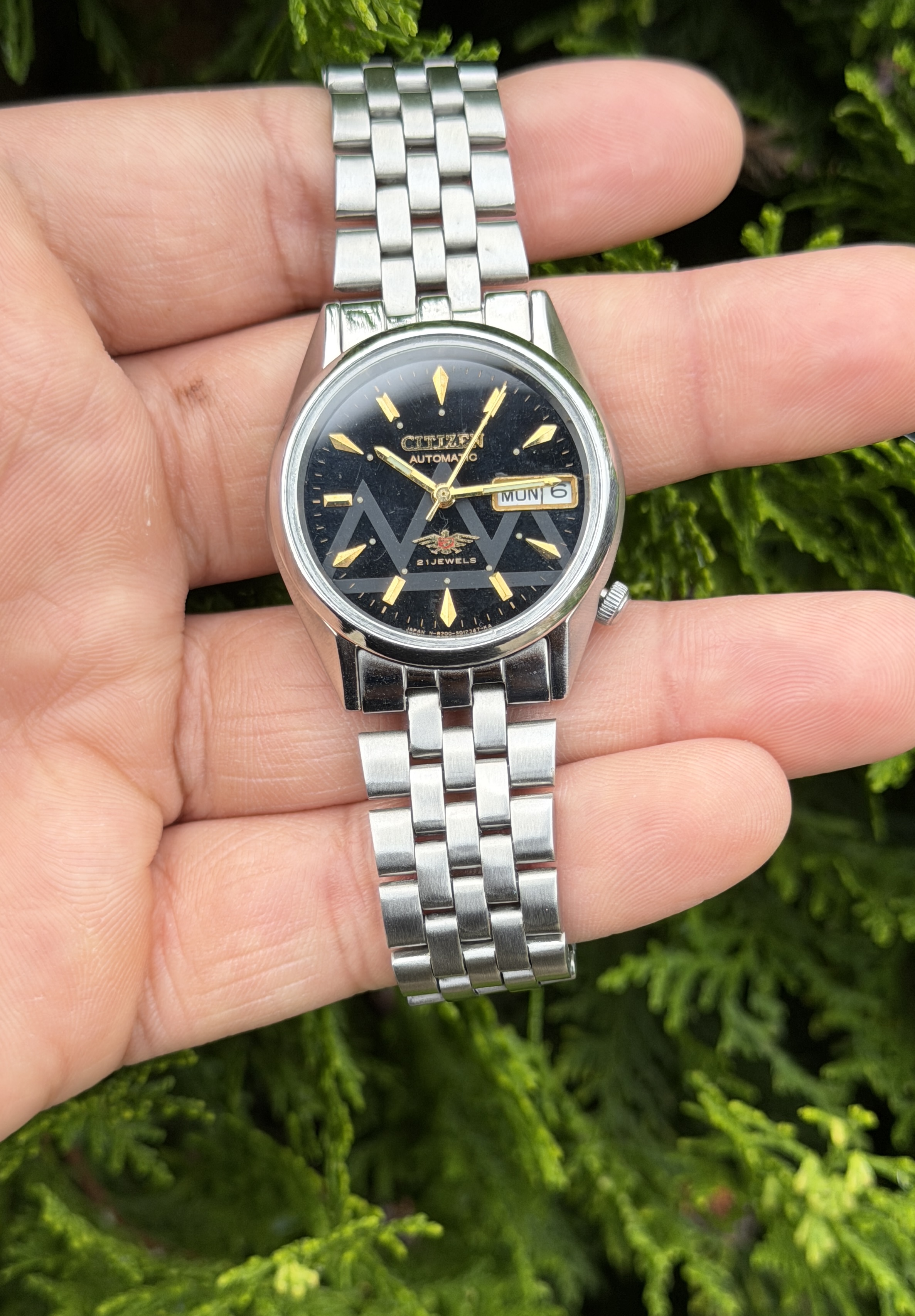 Citizen Automatic Black Dial 21 Jewels — photo 6