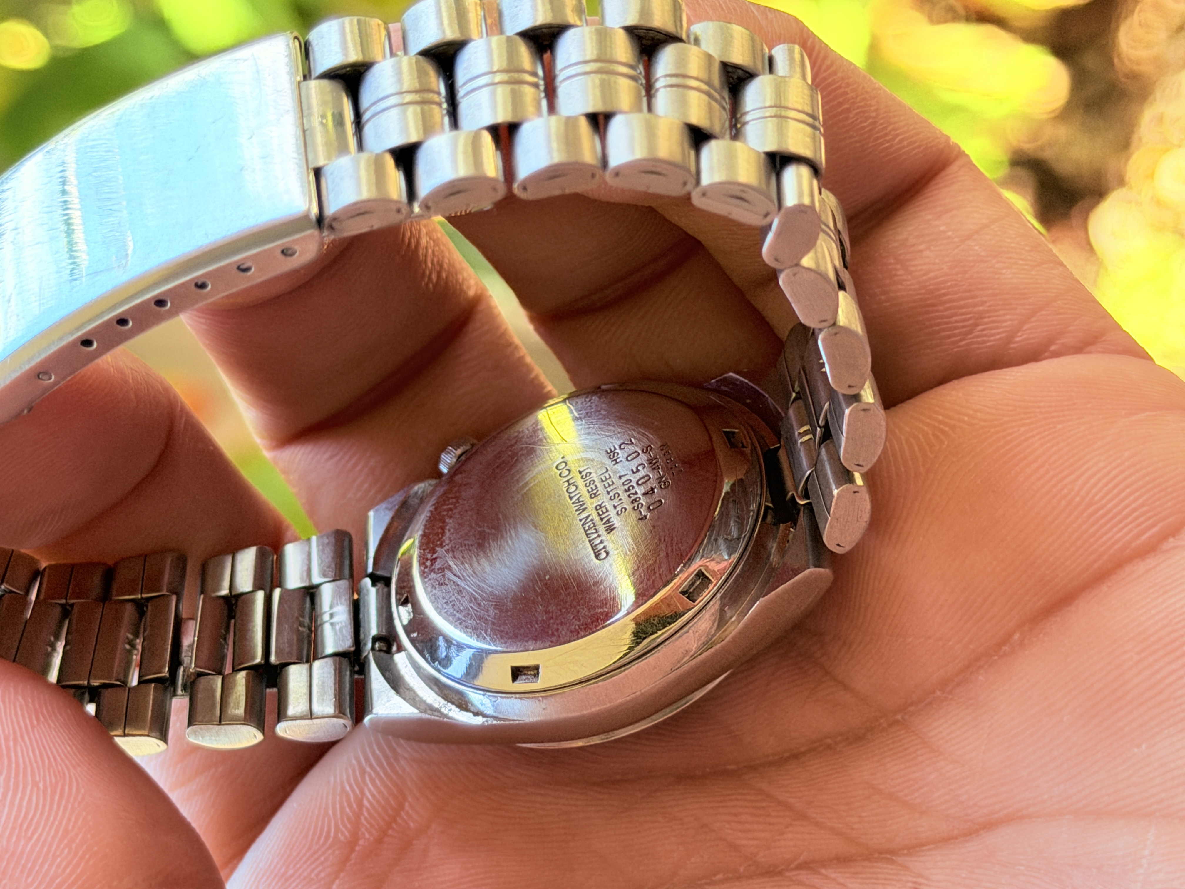 Citizen Automatic Green & Gold Dial — photo 6